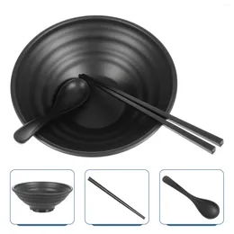 Dinnerware Sets Ramen Bowl For Restaurant Kitchen Noodle Melamine Home Tableware Soup Rice