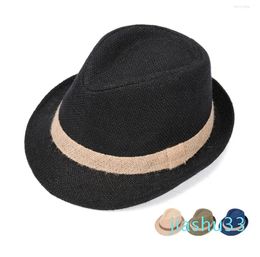 Spring/summer Panama hat men women beach wide edge high quality outdoor Rafia straw hat jazz