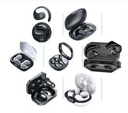 Wireless Bluetooth Earphone JR01 JR02 JR03 JR04 JR05 JR06 JR07 clip-on ears Headphones Earbuds Built-in Microphone High Quality Headphone Sport Earphone LED display