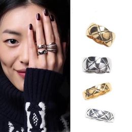 Rings for Man Women 4mm 6mm 9mm Fashion designer Brand crush ring Designers jewelry for lovers Size 5-10 rose gold Sliver Color255P