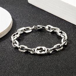 European popular 925 sterling silver bracelet fashion men and women couple bracelet2895