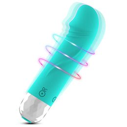 Silicone Vibration Cocoa Bullet USB Charging Fun Teasing Jumping Egg Adult Supplies Fun Supplies 231204