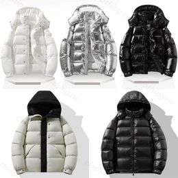 men jacket doudoune classic hooded coat men puffer jackets top luxury designer man coat parka man epaulettes trend winter warm cotton jackets outdoor