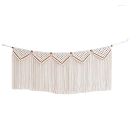 Tapestries Hand-woven Macrame Wall Hanging Tapestry With Tassels Bohemian Home Decorations DXAF