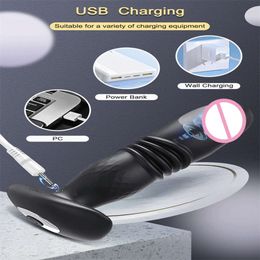 Sex Toy Massager Robot Vibrator Man Men Automatic Oral Dildo for Women Vibrate Buttplug Porn Toys Belt Tools Adult Game Toysporn