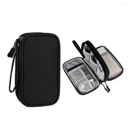 Storage Bags Digital Gadgets Pouch USB Cable Case Data Cord Organiser