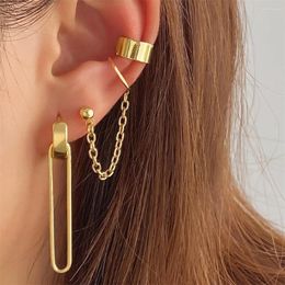 Stud Earrings Arrival Ear Studs Tassel Chains Hanging For Women Piercing Luxury Jewelry