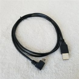 Micro USB Right Angle Bending to USB Type A Data Transfer Cable Extension Wire for Android Phone Samsung XiaoMi Huawei 1M