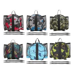Balls Round Shape Basketball Backpack Sports Training Bags Soccer Football Volleyball Ball Fitness Storage Gym Sack Pack 231204
