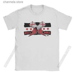 Men's T-Shirts Men's Cm Punk Aew Best In The World T Shirt Cotton Clothing Vintage Stylish Chic Crewneck Tee Shirt Gift T-Shirts T231204