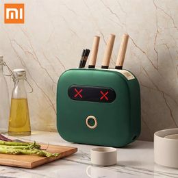 Xiaomi Kalar Intelligent LNIFE Disinfection Machine Multifunctional Chopsticks UVC Sterilisation Drying Holder Kitchen Supplies Fo223a