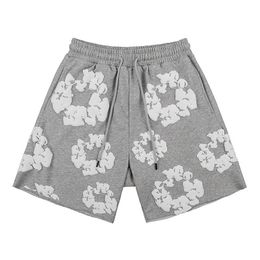 Mens Shorts Designer Floral Graphic Harajuku Oversized Woman Casual Print Streetwear Short Pants ss