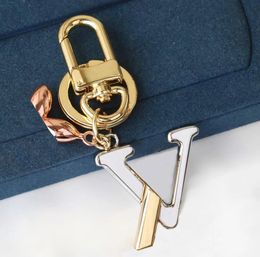 More Options Brand Letter Designer Metal Keychain Womens Charm Pendant Auto Parts Car Key Chain Lover Keychains with Gifts Box Dust Bag Elies Vittonlies