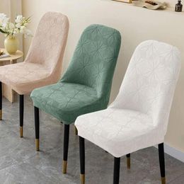 Chair Covers Non-slip Cover Elastic Jacquard Slip-resistant Seat Protector For Dining Room Decor Home Furniture Accessory