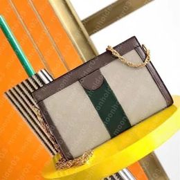 dicky0750 designer shoulder bag Handbags chain clutch lady crossbody bags hobo classic Striped for women fashion chains purse hand184k