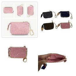 Designer Bags Micro Pochette Accessoires DenimKey pouch Luxury Designer Makeup mini bag with box and dust bag282L