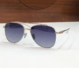 New fashion design retro men sunglasses 8162 classic pilot metal frame simple and elegant style high-end UV400 protection glasses