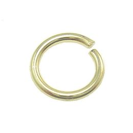 100pcs lot 925 Sterling Silver Gold Plated Open Jump Ring Split Rings Accessory For DIY Craft Jewelry W5009 333J