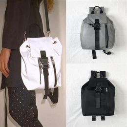 Backpack ALYX Men Women Streetwear High Quality Crossbody Bag Metal Buckle Functional Tactical Bags277Q