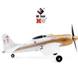 Aircraft Modle Xk A260 Rarebear f8f 4ch 384 Wingspan 6g/3d Modle Stunt Plane Six Axis Stability Remote Control Airplane Electric Rc Aircraft 231204