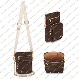 Ladies Fashion Casual Designer Crossbody Shoulder Bag High Quality Top 5A UTILITY PHONE POCKET M80746 Messenger Bags261Z