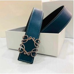 Designer men's and women's belts fashion buckle leather belt High Quality belts with Box unisex belt Woman Belts L041571