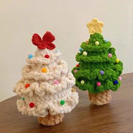 Christmas Decorations Handmade Tree Ornament Gift Knitted Handicrafts Home Decor Mini Xmas Adornos Arbol De Navidad 2023