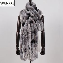 Shawls Women Long Style Real Rex Rabbit Fur Scarf Rex Rabbit Fur Warm Soft Warp Quality Fashion Rex Rabbit Fur Tassel Shawl Scarves 231204