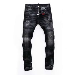 Jeans New Men many styles dsq Hole Light Blue Dark gray Italy Brand Man Long Pants Trousers Streetwear Biker Jean Women D2 quality