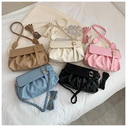 Evening Bags Bag Female 2023 Tide Fashion Crossbody Summer Simple Leisure Shoulder Armpit Handbag Backpack Women