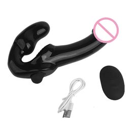 Sex Toy Massager Sexual Harness Male Prosthesis Penis Vibrator Blowjob Simulator Sex'dildo Belt Man Real Toy Games Intimate Toys