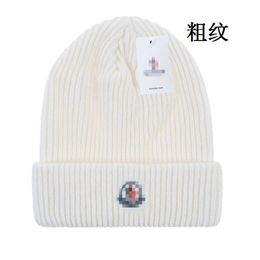 2023 New Knitted Hat Fashion Letter Cap Popular Warm Windproof Stretch Multi-color High-quality Beanie Hats Personality Street Style High quality