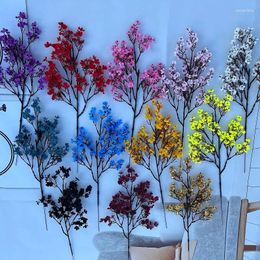 Decorative Flowers 48cm Small Single Twig Full Of Stars French Table Decoration Bouquet Faux Branch