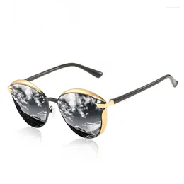 Sunglasses Women's Cat Eye Luxury Women Men Driving Shades Female Polarised Sun Glasses Vintage Classic Eyeglasses 2023