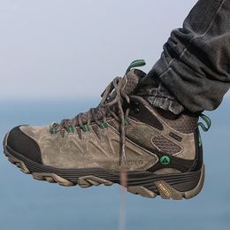 Dress Shoes HUMTTO Hiking Men Winter Outdoor Sports Climbing hunting shoes Warm women Trekking Sneakers ankle boots Tactical 231204