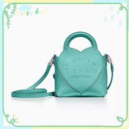 luxury Real tiffanysity cowhide bag bucket bag women one shoulder crossbody bag designer bag handbag Litchi grain chain decoration tote luxury shopping leather bag