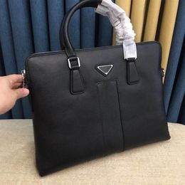 Classic briefcase laptop bag sacoche homme classic men and women sports soft leather elegant simple fashion travel314W