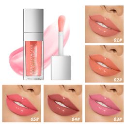 New Clear Lip Gloss Crystal Jelly Moisturizing Lip Oil NonSticky Sexy Gloss Lip Glaze Korean Fashion Lipstick Makeup Lip Care