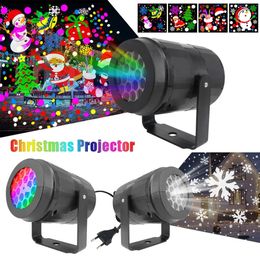 Other Event Party Supplies Christmas Projector Light Outdoor Holiday Led Projection Lamp Waterproof Xmas Decor Snowflake Laser Light Party Stage Lights 231204