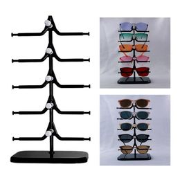 Jewellery Pouches Bags Sunglass Eyeglass Frame Rack Display Counter Stand Holder Organiser 5 Layers2288