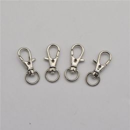 100Pcs 32mm Lobster Clasp Metal Connector Jewelry Swivel Clasps Keychain Parts Bag Accessories Diy Jewelry Making Accessories202R