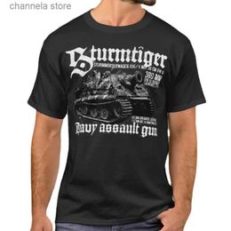 Men's T-Shirts WW2 German rmtiger Assault Tiger Assault Gun Panzer cool T-Shirt men . Summer Mens T Shirt New SX-4XL T231204