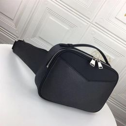 High Quality EXPLORER Waistpacks Top Handle Chest Bag Man Clutch Coin Purse Leather flower Cross Body Women Small Shoulder Waist B202k