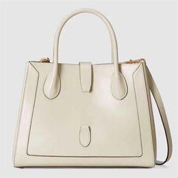 Top Quality Jackie 1961 Shoulder Bags Totes WOMEN Medium-sized White And Black Genuine Leather Handbags 649016265e