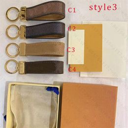 Pink sugao key chain with box High Quality Luxury Accessories Buckle lovers Car Keychain Handmade Designer Leather Keychains Men W282g