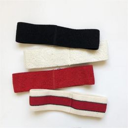 Brand Elastic Headband for Women and Men Quality Brand Green and Red Striped Hair bands Head Scarf For Children Headwraps G01218r