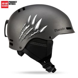 Ski Helmets NANDN Helmet Skiing For Adult Snow Safety Skateboard Snowboard 231202