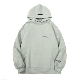 Loose Fashion Men's Sweatshirts Hoodie Ess Letter Tracksuit Man Women Round Neck Pullover Hooded Couple Sweatshirt Sportswear Essentialhoodies Jacket 5own 7241