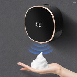 Liquid Soap Dispenser Automatic Foaming Hand Free Wall Mount Foam Rechargeable Touchless And Smart Electric For Bathro