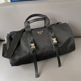 Large Capacity Duffle Bag Chain Travel Bags Outdoor Nylon Plain Print Stripes Letter Soft Single Designer Luggage Bag 295249W
